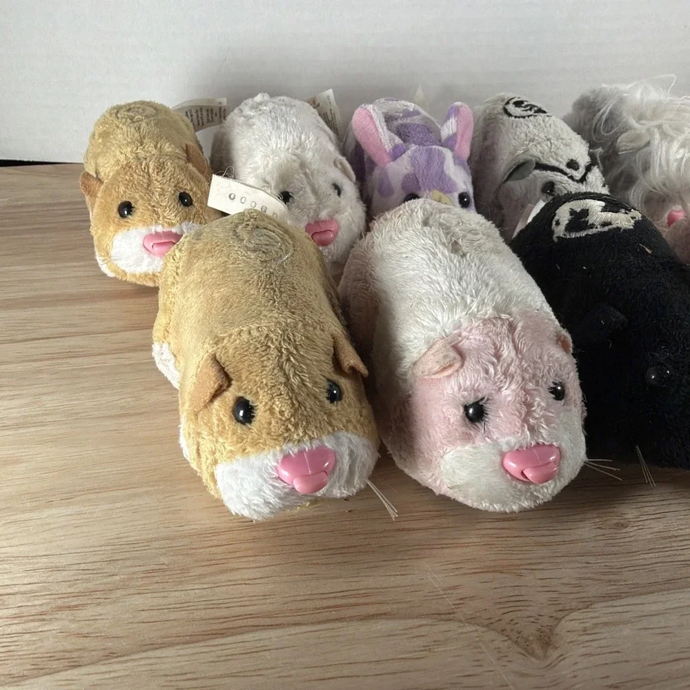 Lot of 9 Zhu Zhu Pets Hamsters Zuzu Animated Animals untested Not Tested As Is